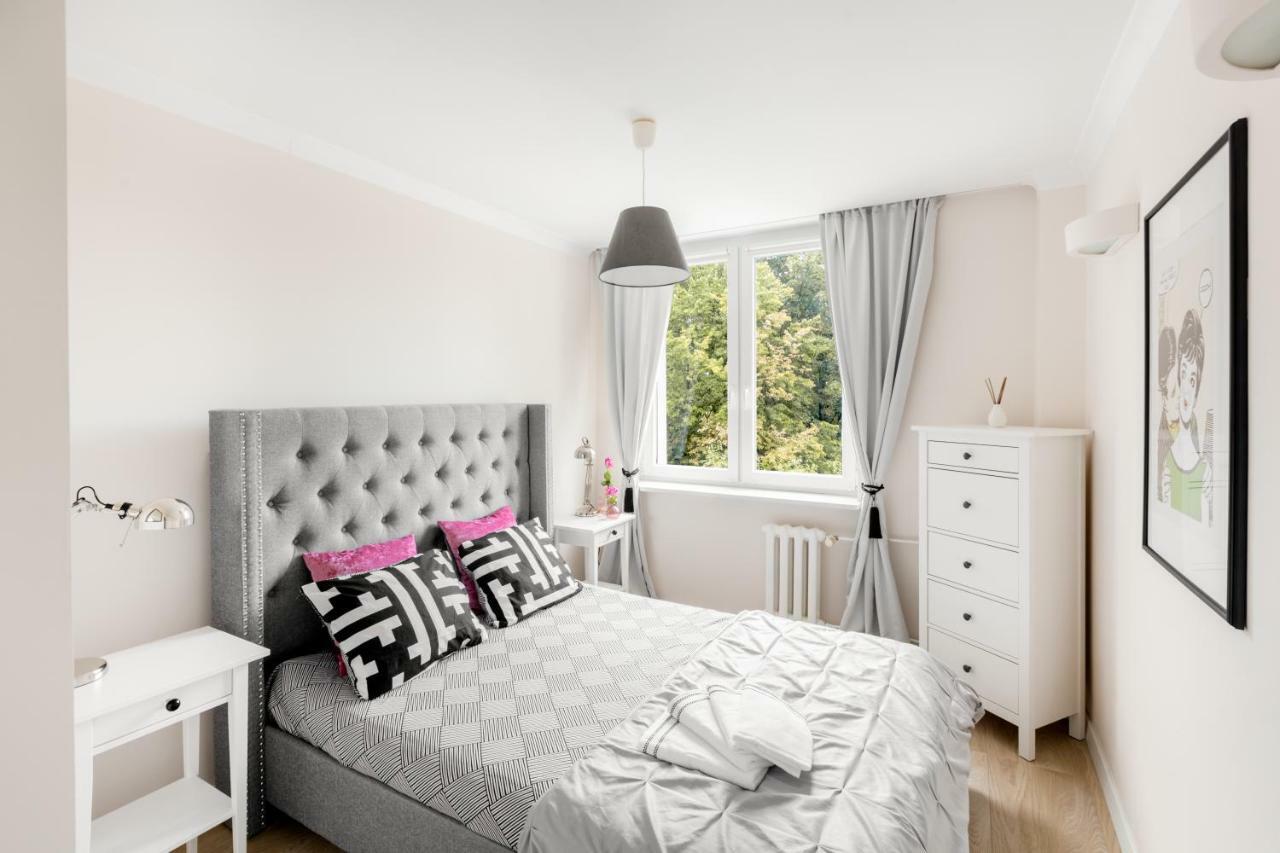 Apartament Luxury Business Saska Kepa Varsóvia Exterior foto